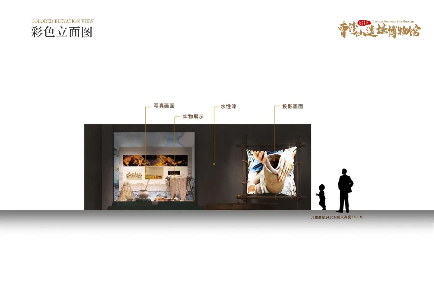 服饰与织造立面深化图